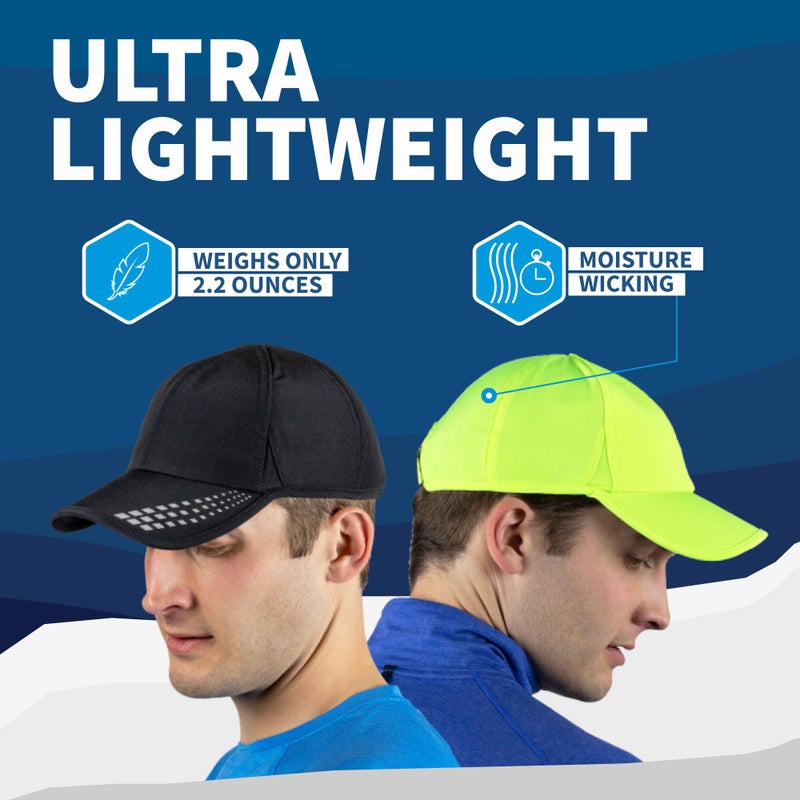 TrailHeads Men's Running Cap with UV Protection, Lightweight & Quick Drying Performance Sports Hat, UPF 50, Adjustable Fit - Navy - Image 4